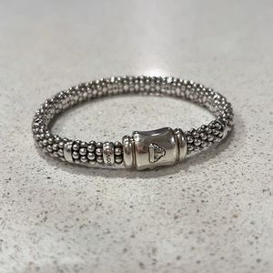 Lagos Caviar Bracelet. Sterling Silver